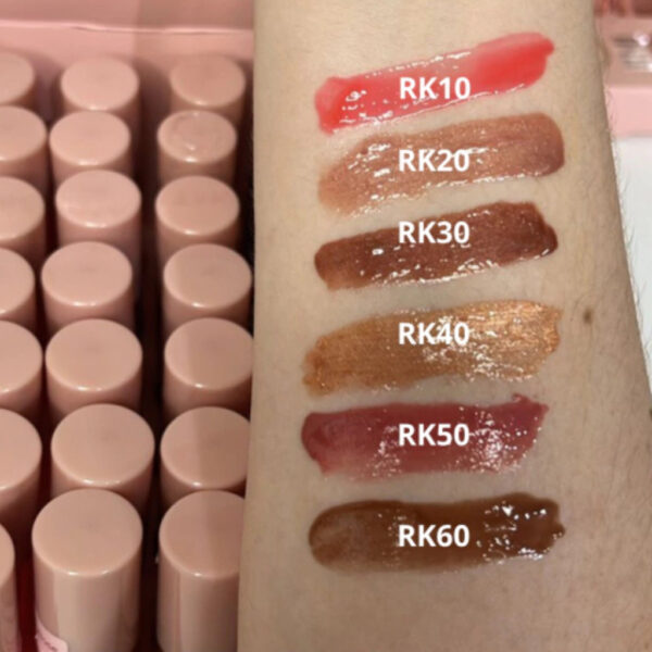 Lip Gloss Labial Radiante Kiss Ruby Rose Hb-l6400 - Image 3