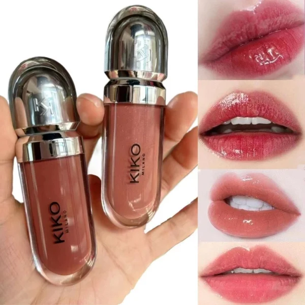 Kiko Lip Gloss 6.5ML /3D Hydra Lipgloss /Water Gloss Hidratante / Longa Duração Hot sale - Image 2